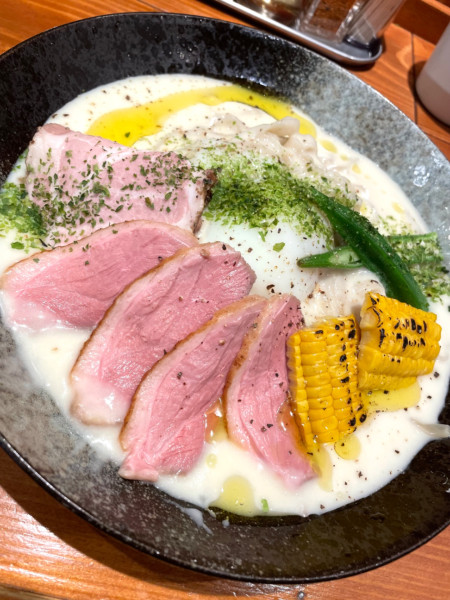 「【限定②】じゃがいもの冷製スープ和えそば」@麺屋 真心の写真