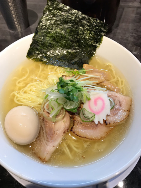 「味玉塩らーめん(大盛)」@拉麺 名もなき店の写真