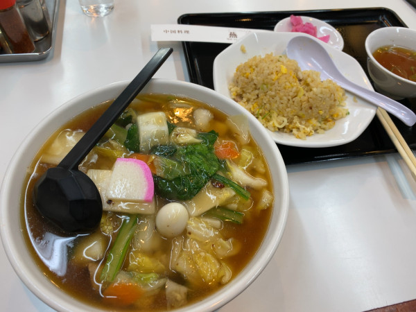 「広東メン 900円+炒飯」@中国料理 燕京の写真