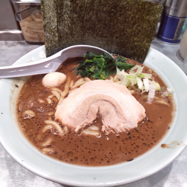 「黒胡椒味噌らーめん（￥550）※」@横浜家系ラーメン 魂心家 自由が丘店の写真