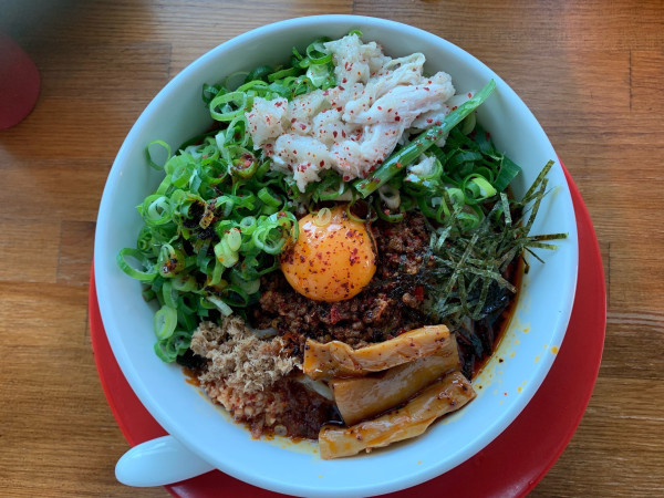 「限定ネギラー油台湾汁なしセアブラ T P」@台湾バスラーメン 喜楽亭の写真