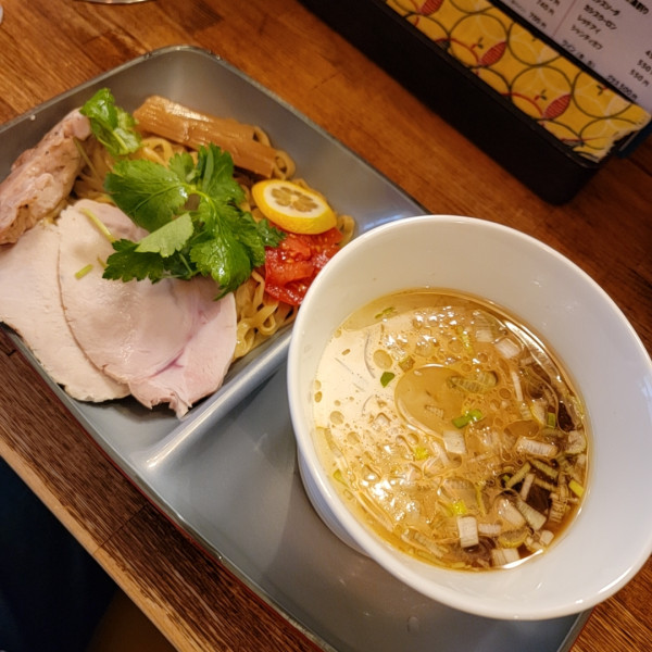「【水曜日・カッパ横丁】きのこのつけめん」@GURU GURU SIROHEBI NOODLE 研究所の写真