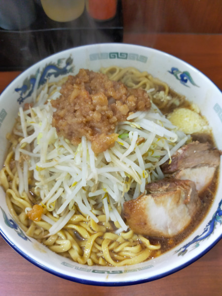 「メガラーメン」@松木田田の写真