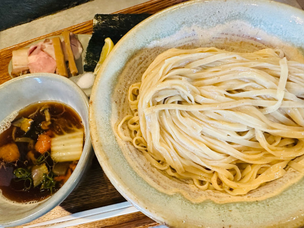 「つけめん清澄 1,100円 大盛 200円」@Homemade Ramen 青麦の写真