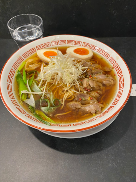 「味玉笠岡ラーメン(醤油)」@笠岡ラーメン 一元堂 神保町店の写真