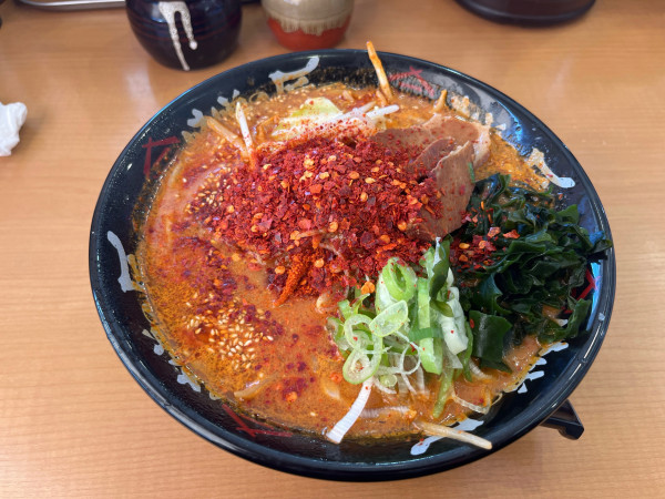 「匠味中辛味噌らぁめん　950円　麺硬」@味噌の匠味 三郷店の写真