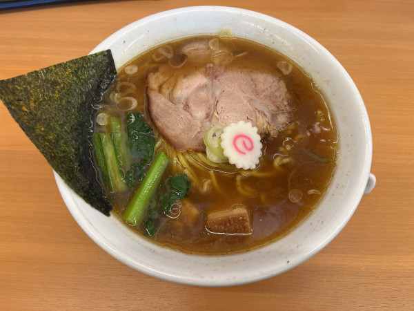 「魚介中華そば（限定）850円」@麺屋 なが盛の写真