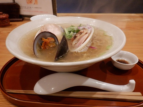 「はまぐりの潮ｓｏｂａ」@和食と日本酒 大塚・みや穂の写真