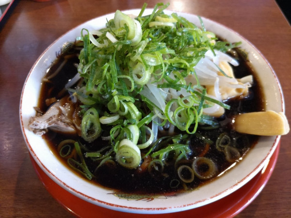 「中華そば・竹入り」@新福菜館 浜松町店の写真