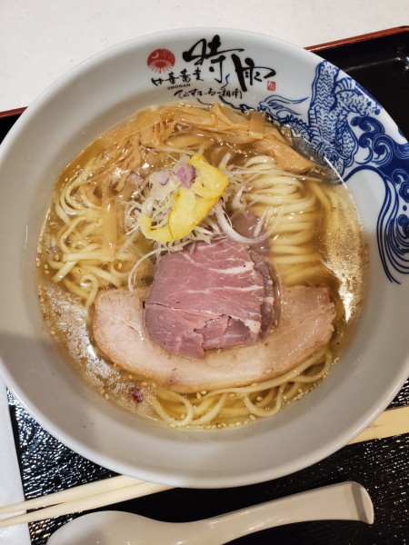 「塩蕎麦」@中華蕎麦 時雨 テラスモール湘南店の写真