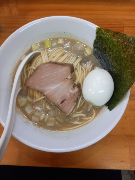 「醤油￥950＋味玉￥150」@煮干中華ソバ イチカワの写真