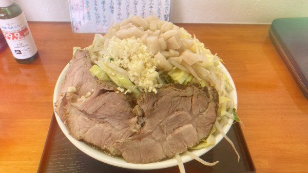 「野菜ラーメン大盛り」@ラーメンあや 2号店の写真