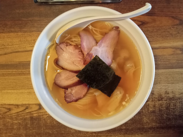 「塩チャーシューワンタンメン」@荏原町しなてつの写真