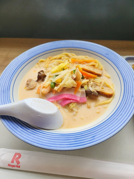 「スモールちゃんぽん」@リンガーハット レイクウォーク岡谷店の写真