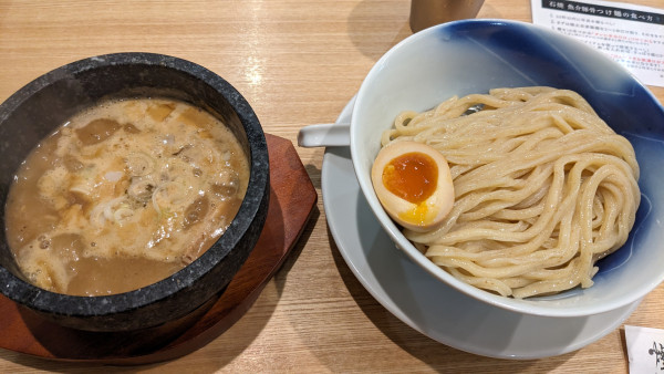 「石焼濃厚つけ麺」@つけ麺・中華そば 燦の写真