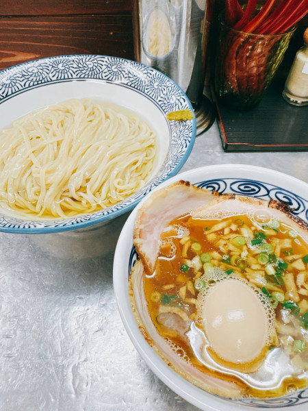 「しお昆布水つけ麺」@麺や 睡蓮の写真