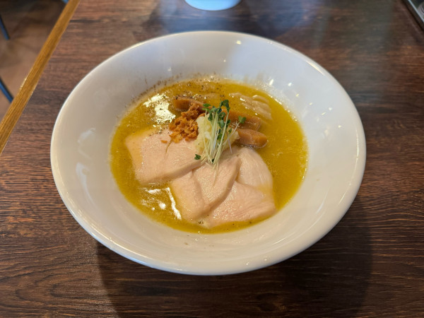 「【限定】鶏白湯」@麺屋 真心の写真