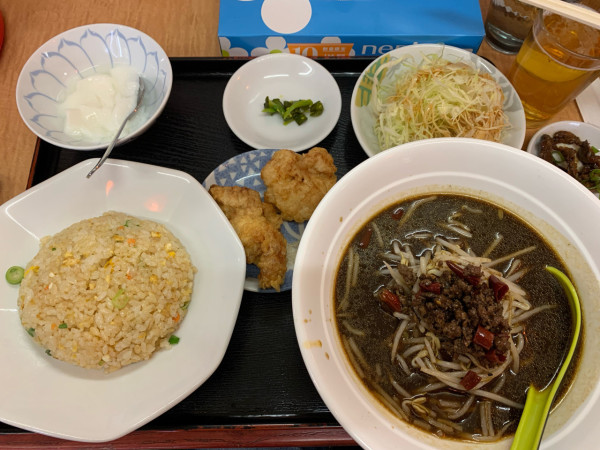 「ハルピンメン定食」@中華料理 哈尓濱食堂の写真