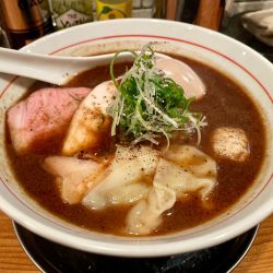 サッポロ赤星→特製源玄ブラックSoba＋和え玉ブラック