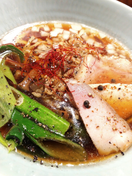 「胡椒そば」@饗 くろ㐂の写真