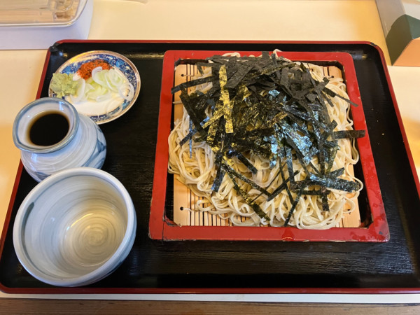 「ざるそば大盛り」@やぶ千の写真