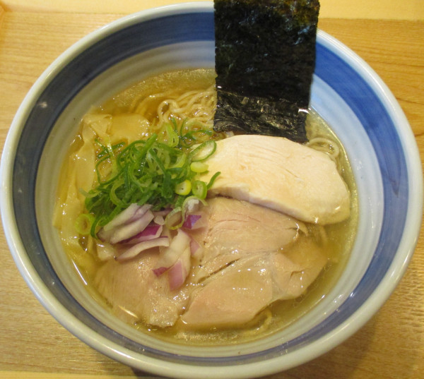 「貝ダシ汐そば　900円」@中華そば 麒麟の写真