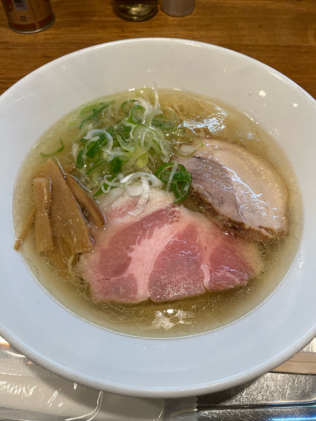 「鰹塩らーめん」@中華そば 瀧壺の写真