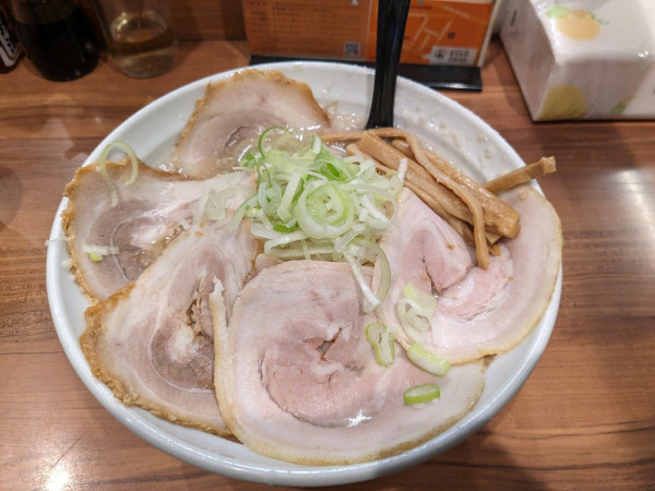 「チャーシューメン1150円」@こってりらーめん なりたけ 池袋店の写真