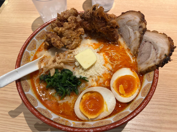 「俺流 男盛ガバチ 1280円」@俺流塩らーめん 神楽坂上店の写真