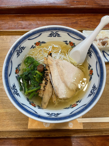 「春風そば(1100円)限定」@中華そば 水嶋の写真