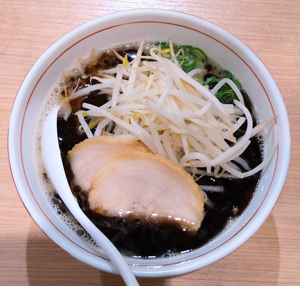 「風味そば＋替玉」@麺や 純氣の写真