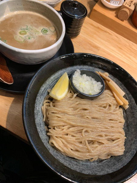 「つけ麺（鶏魚介）　並」@麺匠たか松 本店の写真