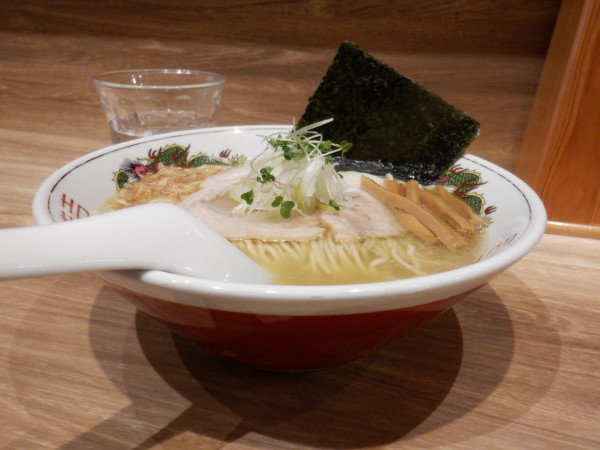 「中華そば　塩」@麺庵 利休の写真