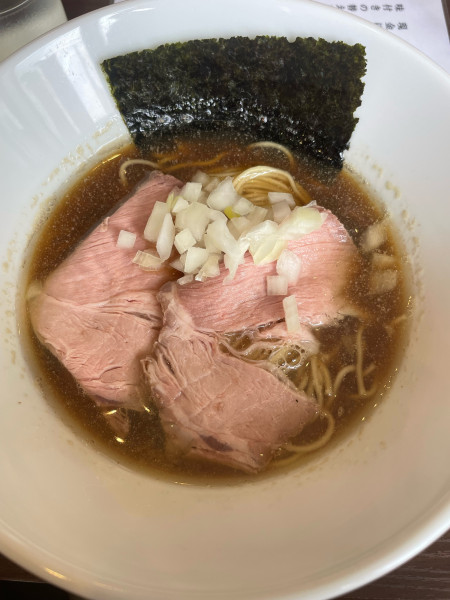 「煮干しラーメン」@煮干中華蕎麦 舞〜Mau〜の写真