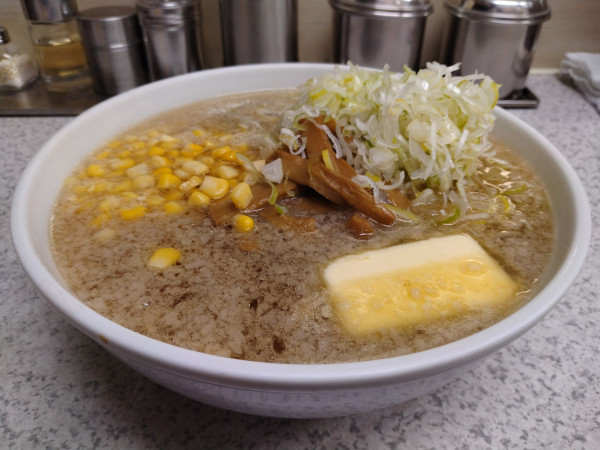 「らーめん+バター+コーン」@らーめん勝の写真