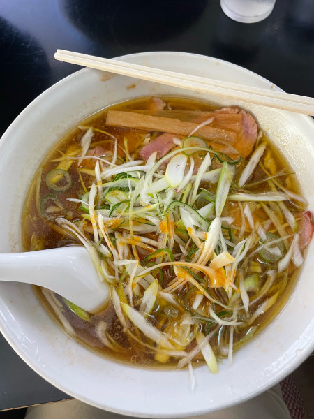 「ネギチャーシューメン」@手打 焔の写真