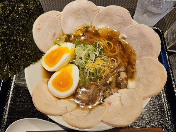 「鶏sobaチャーシュー」@鶏soba 鶏と麺の写真