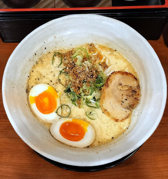 「味噌とんこつ 950円+味付煮卵 120円」@麺屋はなしはそれからの写真