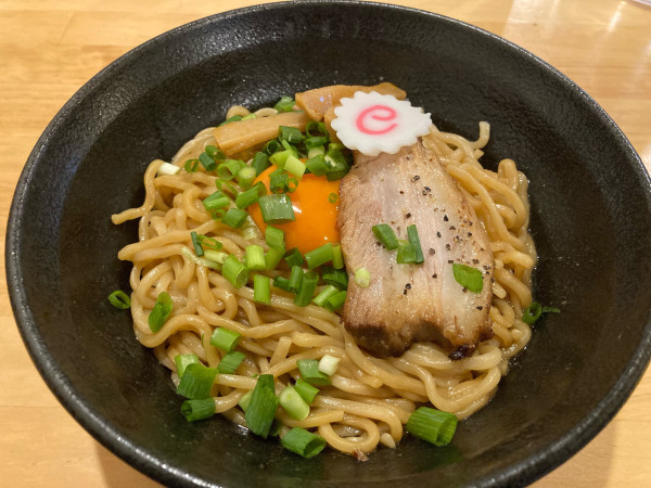 「コテそば・大盛」@油そば専門店 斬の写真