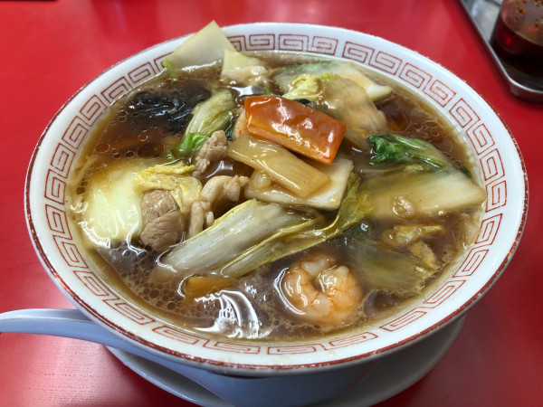 「五目あんかけラーメン」@大阪王将 東長崎店の写真