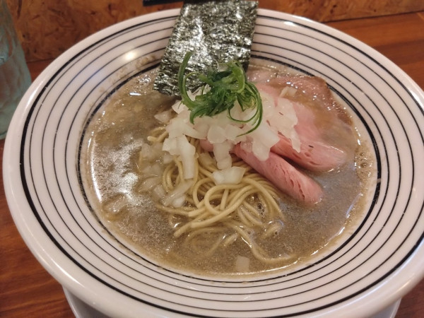 「煮干そば塩」@らーめん コットンポットの写真