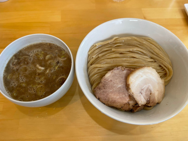 「桐白湯（こってり）しょうゆつけ麺」@Ramen Dream 桐麺の写真