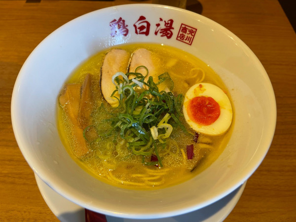 「鶏清湯らぁ麺　塩」@鷄白湯らぁ麺 北川商店の写真
