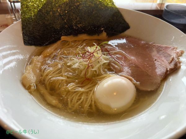 「特製塩そば(1280円)」@塩そば専門店 麺屋ギャオスの写真