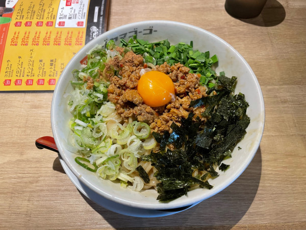 「まぜそば」@フジヤマ55 メイカーズピア店の写真