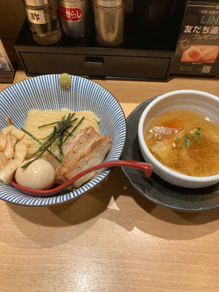 「スペシャル塩つけ麺」@塩つけ麺 灯花の写真