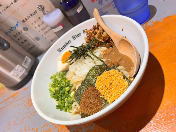 「まぜそば」@麺Dining Number Nine 09の写真