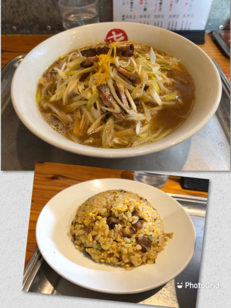 「【限定】ねぎそば（ねぎチャーシュー増し）＋ゆず」@中華そば まるきの写真