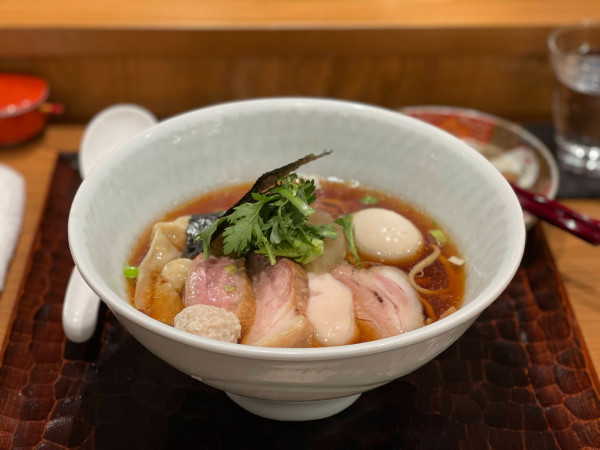 「特製醬油そば」@饗 くろ㐂の写真