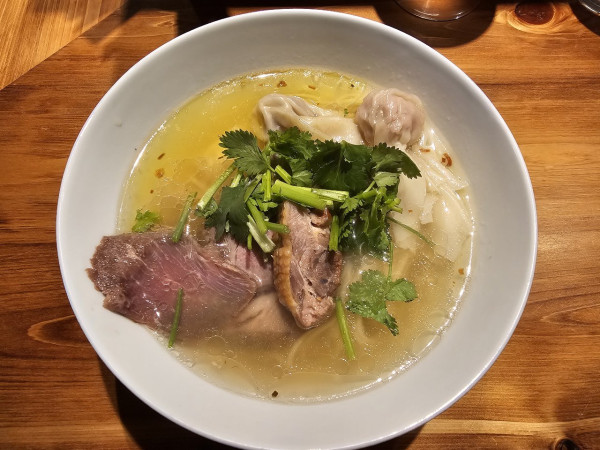 「【限定】鶏羊一心　2500円」@麺 ふじさきの写真